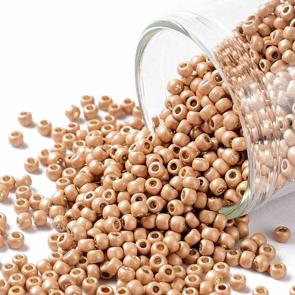 PandaHall TOHO Round Seed Beads, Japanese Seed Beads, (PF551F) PermaFinish Peach Gold Metallic Matte, 11/0, 2.2mm, Hole: 0.8mm, about..., Orange
PandaHall TOHO Round Seed Beads, Japanese Seed Beads, (PF551F) PermaFinish Peach Gold Metallic Matte, 11/0, 2.2mm, Hole: 0.8mm, about..., Orange