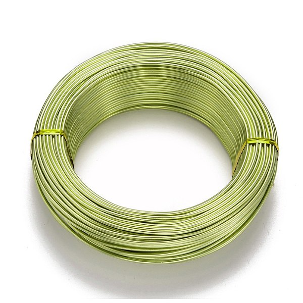 PandaHall Round Aluminum Wire, Flexible Craft Wire, for Beading Jewelry Doll Craft Making, Green Yellow, 12 Gauge, 2.0mm, 55m/500g(180.4...
PandaHall Round Aluminum Wire, Flexible Craft Wire, for Beading Jewelry Doll Craft Making, Green Yellow, 12 Gauge, 2.0mm, 55m/500g(180.4...