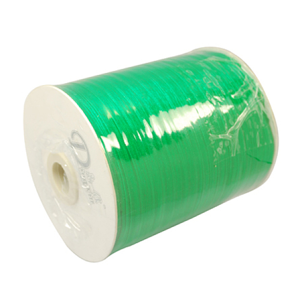 PandaHall Organza Ribbon, Lime, 1/4 inch(6mm), 500yards/Roll(457.2m/Roll) Polyester None Green
PandaHall Organza Ribbon, Lime, 1/4 inch(6mm), 500yards/Roll(457.2m/Roll) Polyester None Green