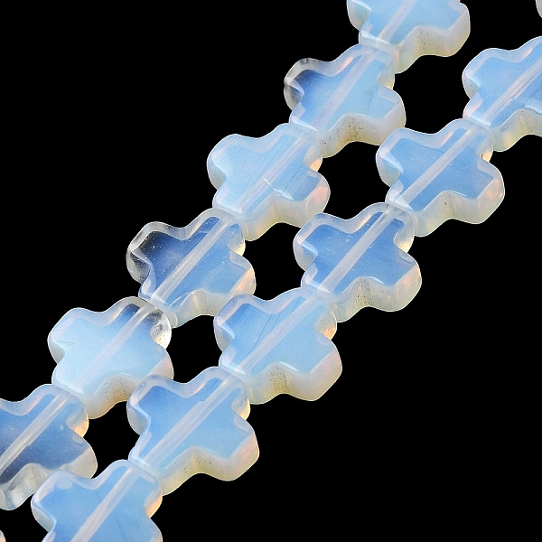 PandaHall Opalite Beads Strands, Cross, 13~13.5x12.5~13.5x4~5mm, Hole: 1mm, about 18pcs/strand, 9.21''(23.4cm) Opalite Cross
PandaHall Opalite Beads Strands, Cross, 13~13.5x12.5~13.5x4~5mm, Hole: 1mm, about 18pcs/strand, 9.21''(23.4cm) Opalite Cross