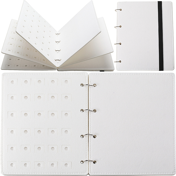 PandaHall CRASPIRE 4 Pages Shoe Charms Organizer White Felt Charm Display Holder Rectangle Shoe Charm Collection Booklet Binder Book Display...
PandaHall CRASPIRE 4 Pages Shoe Charms Organizer White Felt Charm Display Holder Rectangle Shoe Charm Collection Booklet Binder Book Display...