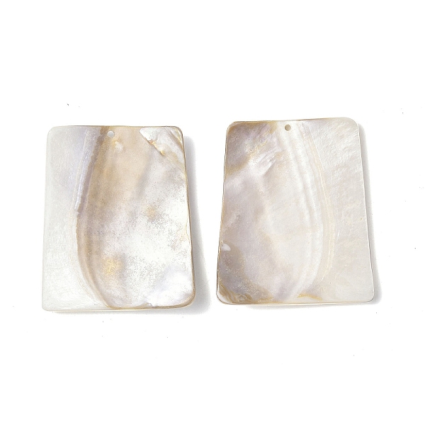 PandaHall Freshwater Shell Big Pendants, Trapezoid Charm, Seashell Color, 76x64.5x6mm, Hole: 2.5mm Freshwater Shell Rectangle White
PandaHall Freshwater Shell Big Pendants, Trapezoid Charm, Seashell Color, 76x64.5x6mm, Hole: 2.5mm Freshwater Shell Rectangle White