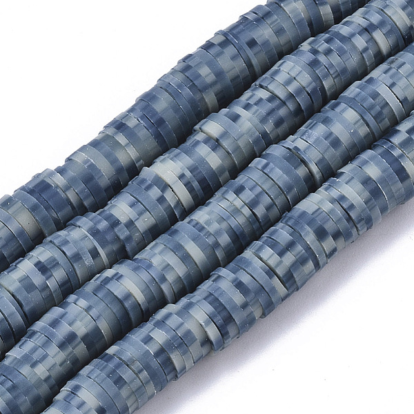 PandaHall Handmade Polymer Clay Bead Strands, Heishi Beads, for DIY Jewelry Crafts Supplies, Disc/Flat Round, Steel Blue, 6x0.5~1mm, Hole...
PandaHall Handmade Polymer Clay Bead Strands, Heishi Beads, for DIY Jewelry Crafts Supplies, Disc/Flat Round, Steel Blue, 6x0.5~1mm, Hole...