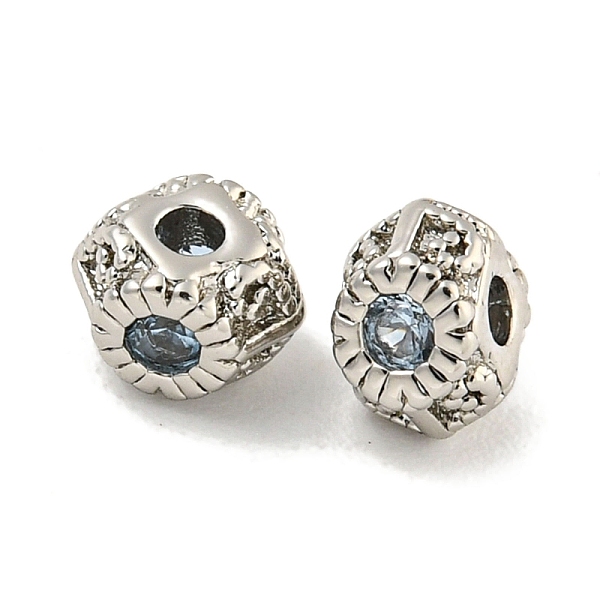 PandaHall Brass Micro Pave Clear Cubic Zirconia Beads, Hexagon, Platinum, 4.5x6x4mm, Hole: 1.5mm Brass+Cubic Zirconia Hexagon Clear
PandaHall Brass Micro Pave Clear Cubic Zirconia Beads, Hexagon, Platinum, 4.5x6x4mm, Hole: 1.5mm Brass+Cubic Zirconia Hexagon Clear
