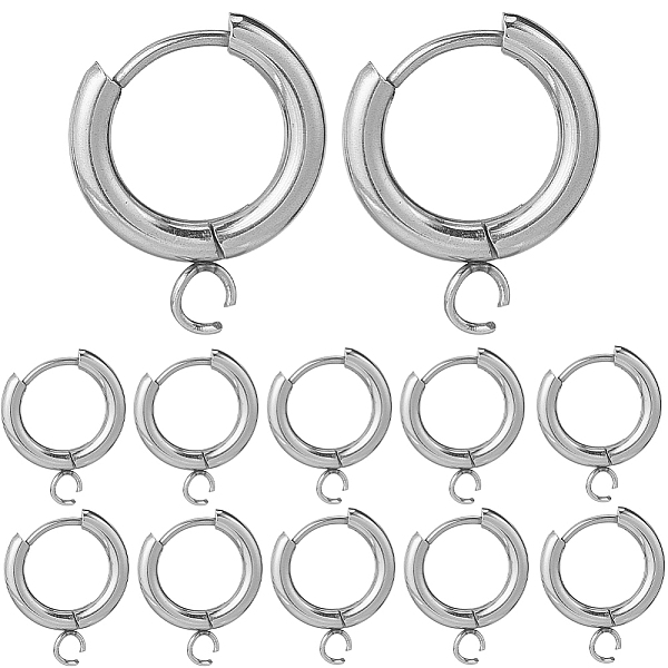PandaHall SUNNYCLUE 12Pcs 201 Stainless Steel Huggie Hoop Earring Findings, with Horizontal Loop and 316 Surgical Stainless Steel Pin...
PandaHall SUNNYCLUE 12Pcs 201 Stainless Steel Huggie Hoop Earring Findings, with Horizontal Loop and 316 Surgical Stainless Steel Pin...