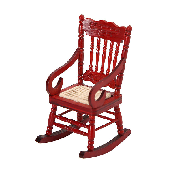 PandaHall Miniature Wooden Chairs, for Dollhouse Accessories Pretending Prop Decorations, Dark Red, 65x52x102mm Wood Furniture & Appliances
PandaHall Miniature Wooden Chairs, for Dollhouse Accessories Pretending Prop Decorations, Dark Red, 65x52x102mm Wood Furniture & Appliances
