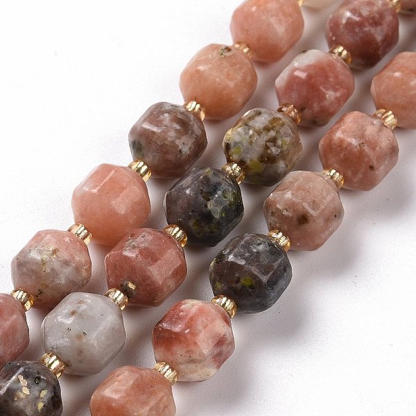 PandaHall Natural Plum Blossom Jasper Beads Strands, with Seed Beads, Faceted Bicone Barrel Drum, 9~10mm, Hole: 1.2mm, about 29~32pcs/strand...
PandaHall Natural Plum Blossom Jasper Beads Strands, with Seed Beads, Faceted Bicone Barrel Drum, 9~10mm, Hole: 1.2mm, about 29~32pcs/strand...