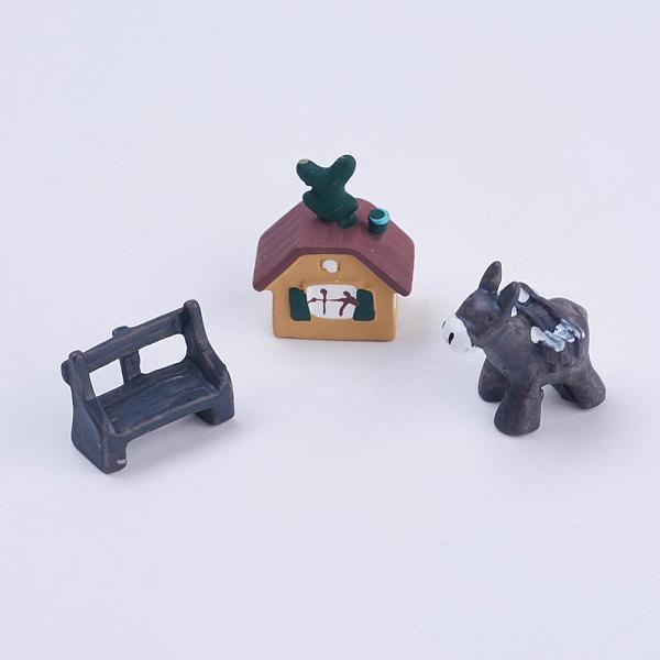 PandaHall Resin DIY Garden Ornament, Mini Animal, Micro Landscape Dollhouse Decoration, Small Donkey, Mixed Color, 15~25x19~20x9~14mm..., Multicolor
PandaHall Resin DIY Garden Ornament, Mini Animal, Micro Landscape Dollhouse Decoration, Small Donkey, Mixed Color, 15~25x19~20x9~14mm..., Multicolor