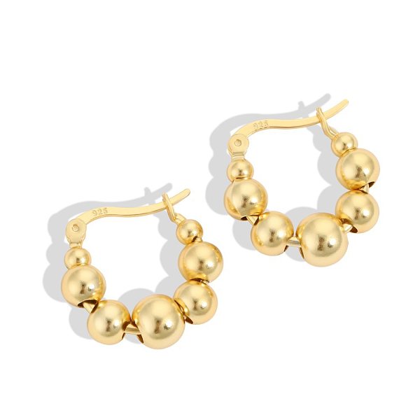 PandaHall 925 Sterling Silver Hoop Earrings for Women, with S925 Stamp, Round, Real 18K Gold Plated, 17.7x17.5x3~6mm Other Round
PandaHall 925 Sterling Silver Hoop Earrings for Women, with S925 Stamp, Round, Real 18K Gold Plated, 17.7x17.5x3~6mm Other Round