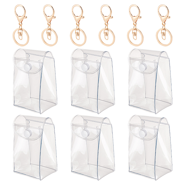 PandaHall DIY Transparent Suspensible Action Figure Display Bags Keychain, Blind Box Doll Storage Pouchs Keychain Kit, Including Plastic..., Clear
PandaHall DIY Transparent Suspensible Action Figure Display Bags Keychain, Blind Box Doll Storage Pouchs Keychain Kit, Including Plastic..., Clear