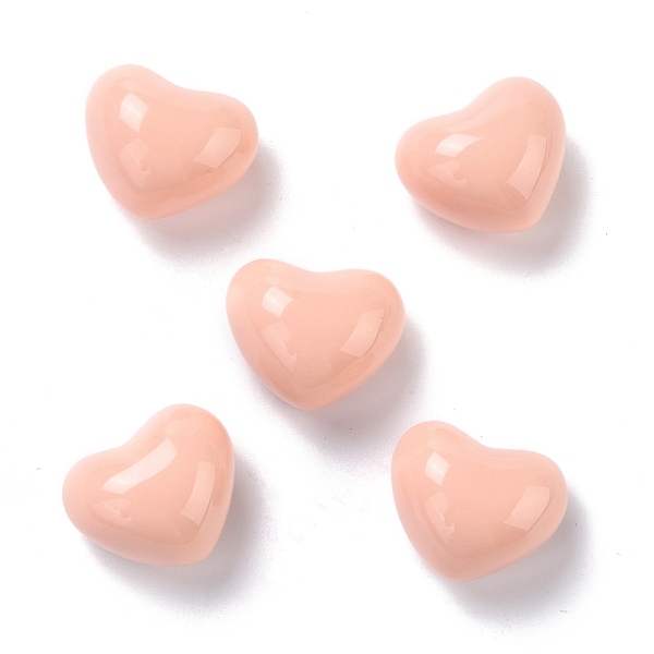 PandaHall Opaque Resin Cabochons, Heart, Light Salmon, 16.5x18.5x12.5mm Resin Heart
PandaHall Opaque Resin Cabochons, Heart, Light Salmon, 16.5x18.5x12.5mm Resin Heart