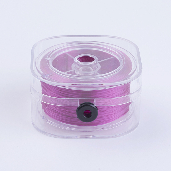 PandaHall Flat Elastic Crystal String, Elastic Beading Thread, for Stretch Bracelet Making, Medium Violet Red, 0.8mm, about 54.68 yards...
PandaHall Flat Elastic Crystal String, Elastic Beading Thread, for Stretch Bracelet Making, Medium Violet Red, 0.8mm, about 54.68 yards...