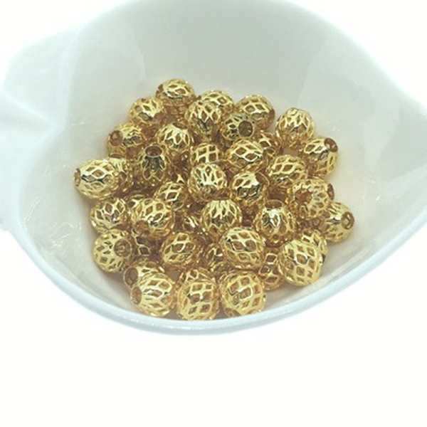 PandaHall Brass Hollow Beads, Long-Lasting Plated, Round, Golden, 1/4 inch(6mm) Brass Round
PandaHall Brass Hollow Beads, Long-Lasting Plated, Round, Golden, 1/4 inch(6mm) Brass Round