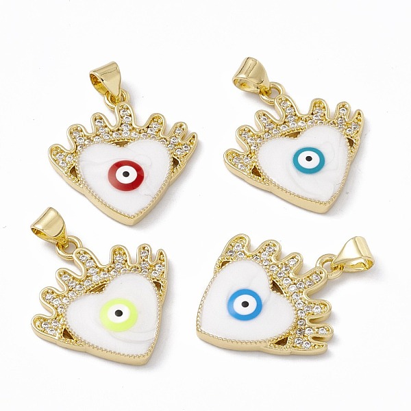 PandaHall Rack Plating Brass Micro Pave Clear Cubic Zirconia Pendants, with Enamel, Long-Lasting Plated, Cadmium Free & Lead Free, Real 18K..., Multicolor
PandaHall Rack Plating Brass Micro Pave Clear Cubic Zirconia Pendants, with Enamel, Long-Lasting Plated, Cadmium Free & Lead Free, Real 18K..., Multicolor