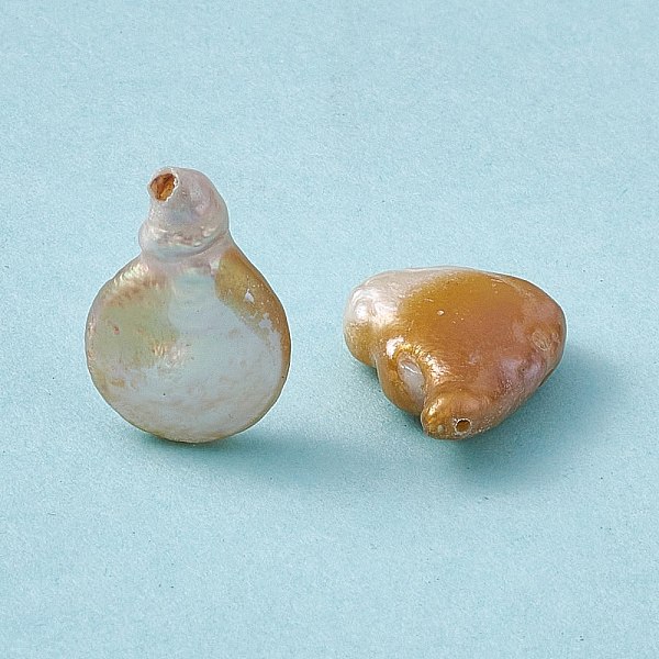 PandaHall Baroque Natural Keshi Pearl Beads, Gourd, Seashell Color, 17.5~19x12~14x5~6mm, Hole: 0.7mm Keshi Pearl Vegetables
PandaHall Baroque Natural Keshi Pearl Beads, Gourd, Seashell Color, 17.5~19x12~14x5~6mm, Hole: 0.7mm Keshi Pearl Vegetables