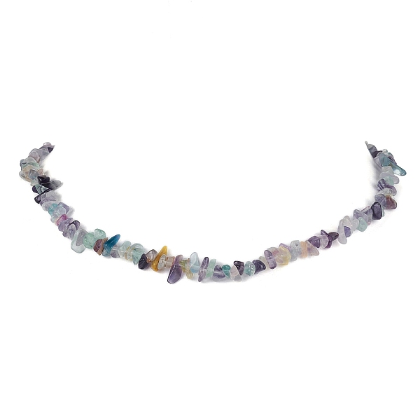 PandaHall Natural Fluorite Chip Beaded Necklace, Stainless Steel Color, 15.94~15.98 inch(40.5~40.6cm) Fluorite Chip
PandaHall Natural Fluorite Chip Beaded Necklace, Stainless Steel Color, 15.94~15.98 inch(40.5~40.6cm) Fluorite Chip