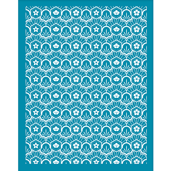 PandaHall OLYCRAFT 4x5 Inch Flower Clay Stencils Floral Non-Adhesive Silk Screen Stencil Japanese Traditional Style Clay Silk Screen..., Cyan
PandaHall OLYCRAFT 4x5 Inch Flower Clay Stencils Floral Non-Adhesive Silk Screen Stencil Japanese Traditional Style Clay Silk Screen..., Cyan