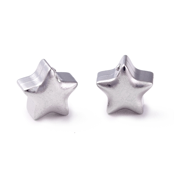 PandaHall 304 Stainless Steel Beads, Star, Stainless Steel Color, 6x6x4mm, Hole: 1.5mm 304 Stainless Steel Star
PandaHall 304 Stainless Steel Beads, Star, Stainless Steel Color, 6x6x4mm, Hole: 1.5mm 304 Stainless Steel Star