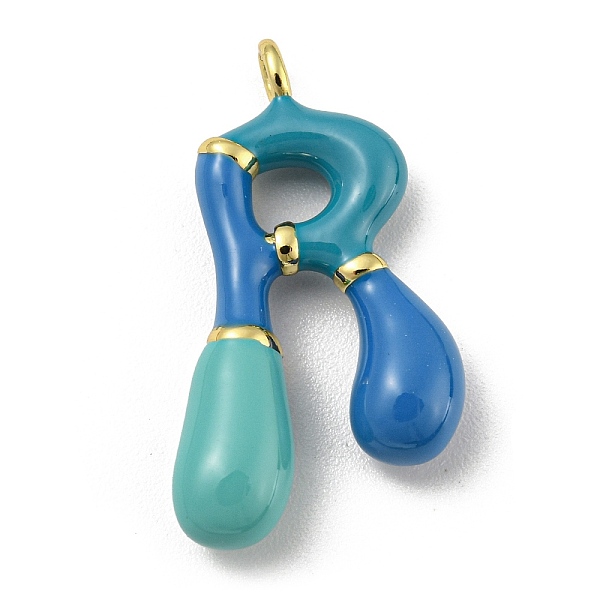 PandaHall Brass Enamel Pendants, Long-Lasting Plated, Cadmium Free & Lead Free, Real 18K Gold Plated, Letter Charm, Letter R, 24x13.5x4.5mm...
PandaHall Brass Enamel Pendants, Long-Lasting Plated, Cadmium Free & Lead Free, Real 18K Gold Plated, Letter Charm, Letter R, 24x13.5x4.5mm...
