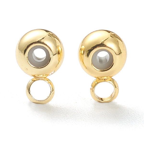 PandaHall Rack Plating Brass Tube Bails, Loop Bails, Long-Lasting Plated, with Rubber inside, Rondelle, Golden, 7.5x5x4mm, Hole: 1.8mm...
PandaHall Rack Plating Brass Tube Bails, Loop Bails, Long-Lasting Plated, with Rubber inside, Rondelle, Golden, 7.5x5x4mm, Hole: 1.8mm...