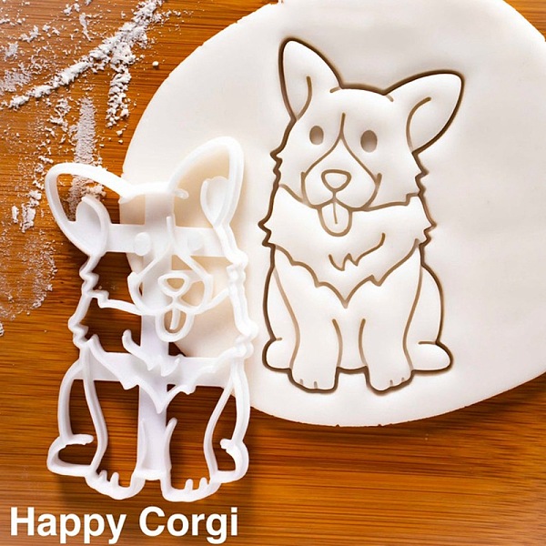 PandaHall PP Plastic Cookie Cutters, Corgi Shapes, White, 105x60x10.5mm Plastic Dog White
PandaHall PP Plastic Cookie Cutters, Corgi Shapes, White, 105x60x10.5mm Plastic Dog White