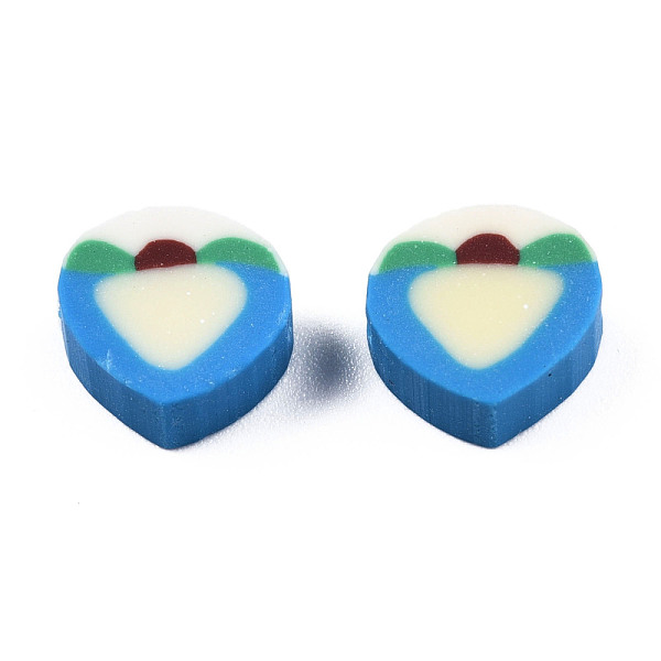 PandaHall Handmade Polymer Clay Beads, Peach, Deep Sky Blue, 9~9.5x9.5~10x4.5mm, Hole: 1.2~1.8mm Polymer Clay Fruit
PandaHall Handmade Polymer Clay Beads, Peach, Deep Sky Blue, 9~9.5x9.5~10x4.5mm, Hole: 1.2~1.8mm Polymer Clay Fruit