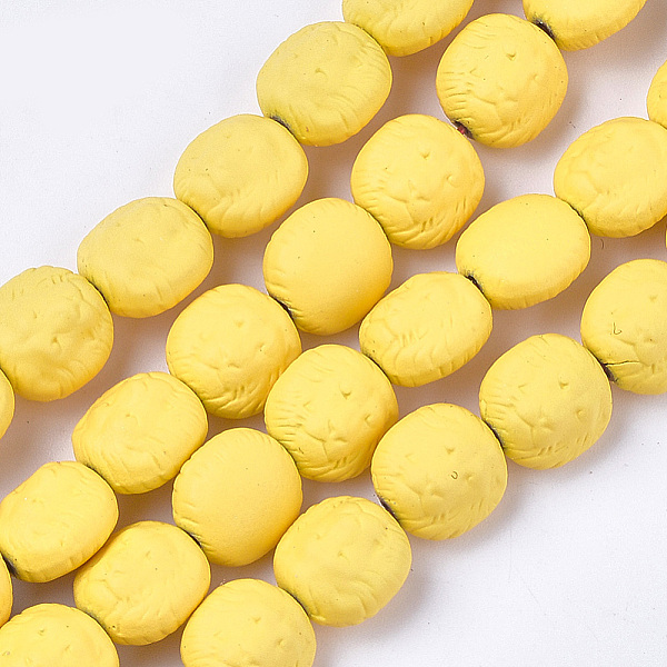 PandaHall Spray Painted Non-magnetic Synthetic Hematite Beads Strands, Matte Style, Lion Head, Yellow, 10x10x7mm, Hole: 1mm, about...
PandaHall Spray Painted Non-magnetic Synthetic Hematite Beads Strands, Matte Style, Lion Head, Yellow, 10x10x7mm, Hole: 1mm, about...