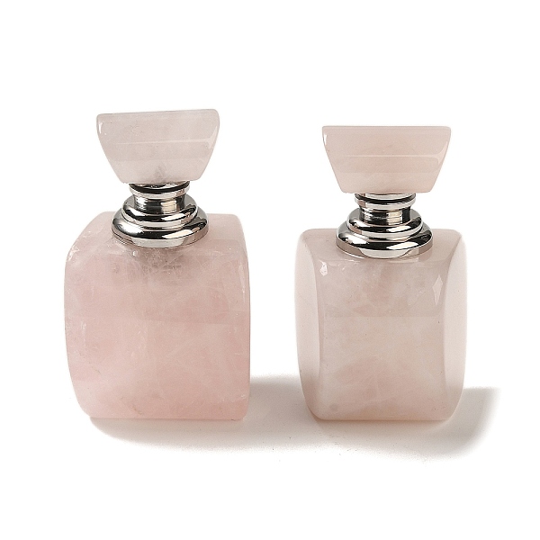 PandaHall Natural Rose Quartz Dropper Perfume Bottles, with Stainless Steel Color Tone 304 Stainless Steel Findings, SPA Aromatherapy...
PandaHall Natural Rose Quartz Dropper Perfume Bottles, with Stainless Steel Color Tone 304 Stainless Steel Findings, SPA Aromatherapy...