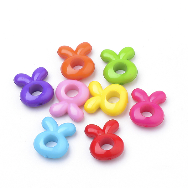 PandaHall Opaque Solid Color Bunny Acrylic Beads, Rabbit Head, Mixed Color, 15x12.5x5mm, Hole: 5mm, about 1225pcs/500g Acrylic Rabbit..., Multicolor
PandaHall Opaque Solid Color Bunny Acrylic Beads, Rabbit Head, Mixed Color, 15x12.5x5mm, Hole: 5mm, about 1225pcs/500g Acrylic Rabbit..., Multicolor