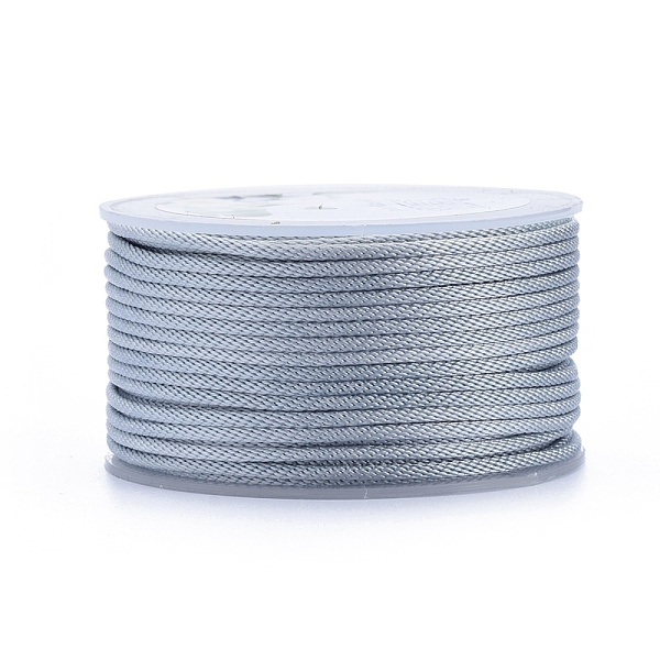PandaHall Polyester Braided Cords, for Jewelry Making Beading Crafting, Light Steel Blue, 2mm, about 21.87 yards(20m)/roll Polyester Blue
PandaHall Polyester Braided Cords, for Jewelry Making Beading Crafting, Light Steel Blue, 2mm, about 21.87 yards(20m)/roll Polyester Blue