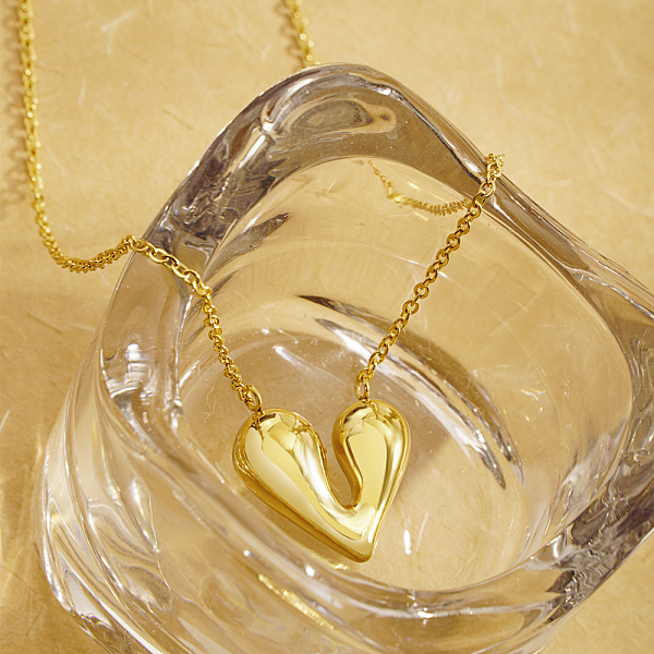 PandaHall Elegant Stainless Steel Heart Pendant Necklace for Women, Mother's Day Gift. Stainless Steel
PandaHall Elegant Stainless Steel Heart Pendant Necklace for Women, Mother's Day Gift. Stainless Steel