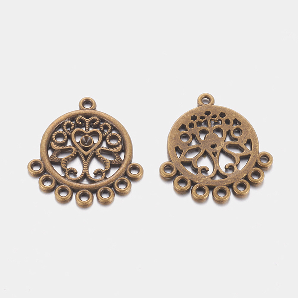 PandaHall Alloy Cabochon Connector Settings, Lead Free and Nickel Free and Cadmium Free, Flat Round, Antique Bronze, 30x22.5x2mm, Hole: 2mm...
PandaHall Alloy Cabochon Connector Settings, Lead Free and Nickel Free and Cadmium Free, Flat Round, Antique Bronze, 30x22.5x2mm, Hole: 2mm...