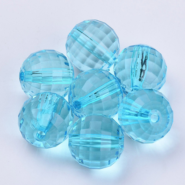 PandaHall Transparent Acrylic Beads, Faceted, Round, Deep Sky Blue, 8x8mm, Hole: 1.5mm, about 1770pcs/500g Acrylic Round Blue
PandaHall Transparent Acrylic Beads, Faceted, Round, Deep Sky Blue, 8x8mm, Hole: 1.5mm, about 1770pcs/500g Acrylic Round Blue