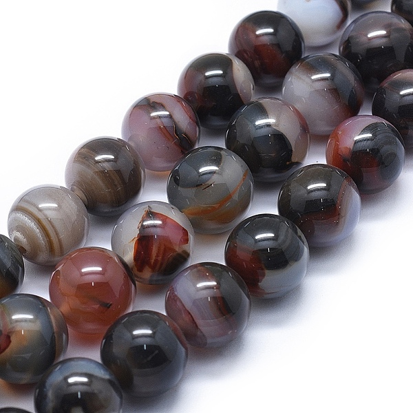 PandaHall Natural Agate Beads Strands, Dyed & Heated, Round, Coconut Brown, 17~18mm, Hole: 2~2.5mm, about 24~26pcs/strand, 17.3 inch~18.5...
PandaHall Natural Agate Beads Strands, Dyed & Heated, Round, Coconut Brown, 17~18mm, Hole: 2~2.5mm, about 24~26pcs/strand, 17.3 inch~18.5...