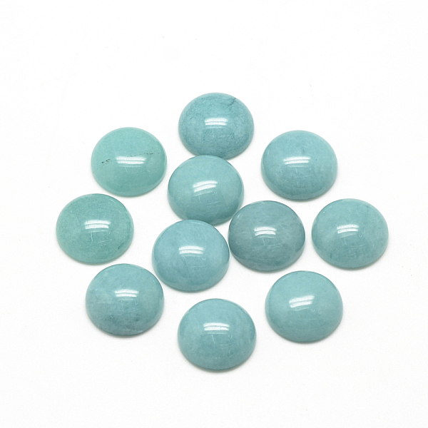PandaHall Natural White Jade Cabochons, Dyed, Half Round/Dome, Aqua, 12x5mm White Jade Half Round Cyan
PandaHall Natural White Jade Cabochons, Dyed, Half Round/Dome, Aqua, 12x5mm White Jade Half Round Cyan