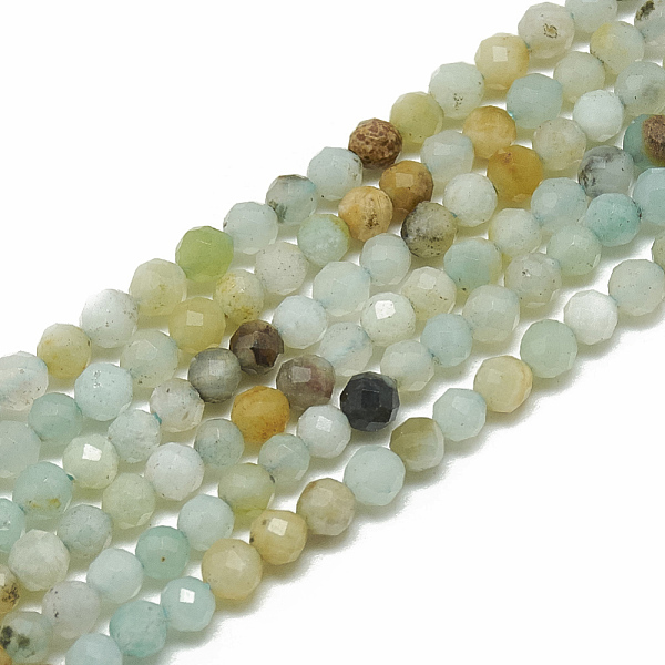 PandaHall Natural Flower Amazonite Beads Strands, Faceted, Round, 3~3.5mm, Hole: 0.3mm, about 143pcs/strand, 14.9 inch Flower Amazonite...
PandaHall Natural Flower Amazonite Beads Strands, Faceted, Round, 3~3.5mm, Hole: 0.3mm, about 143pcs/strand, 14.9 inch Flower Amazonite...