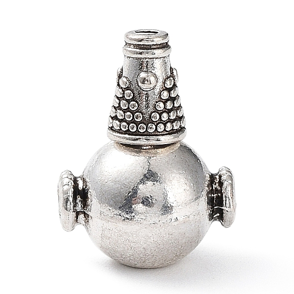 PandaHall Tibetan Style Alloy 3 Hole Guru Beads, T-Drilled Beads, Gourd, Antique Silver, 17x13x10mm, Hole: 1.5mm and 2.2mm and 3mm Alloy...
PandaHall Tibetan Style Alloy 3 Hole Guru Beads, T-Drilled Beads, Gourd, Antique Silver, 17x13x10mm, Hole: 1.5mm and 2.2mm and 3mm Alloy...