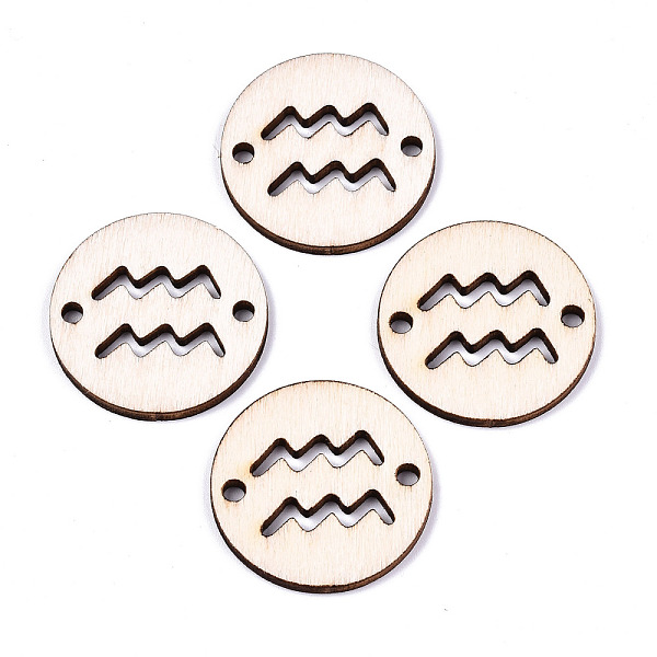 PandaHall Unfinished Natural Poplar Wood Links Connectors, Laser Cut, Flat Round with Constellation, Aquarius, 29.5x2.5mm, Hole: 2.5mm Wood...
PandaHall Unfinished Natural Poplar Wood Links Connectors, Laser Cut, Flat Round with Constellation, Aquarius, 29.5x2.5mm, Hole: 2.5mm Wood...