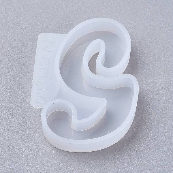 PandaHall Letter DIY Silicone Molds, For UV Resin, Epoxy Resin Jewelry Making, Letter.S, 48x36x8mm, Inner Diameter: 44x25mm Silicone Letter..., White
PandaHall Letter DIY Silicone Molds, For UV Resin, Epoxy Resin Jewelry Making, Letter.S, 48x36x8mm, Inner Diameter: 44x25mm Silicone Letter..., White