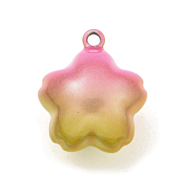 PandaHall Brass Bell Pendants, Cherry Blossom Shape, Goldenrod, 25x21x16.5mm, Hole: 3mm Brass Flower Gold
PandaHall Brass Bell Pendants, Cherry Blossom Shape, Goldenrod, 25x21x16.5mm, Hole: 3mm Brass Flower Gold