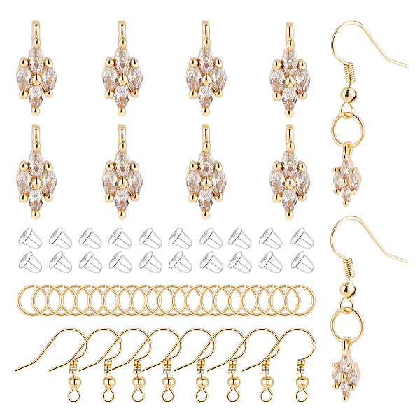 PandaHall BENECREAT DIY Earring Making Kit, Including 8Pcs Brass Earring Hooks, 20Pcs Open Jump Rings, 20Pcs Plastic Ear Nuts, 8Pcs Horse...
PandaHall BENECREAT DIY Earring Making Kit, Including 8Pcs Brass Earring Hooks, 20Pcs Open Jump Rings, 20Pcs Plastic Ear Nuts, 8Pcs Horse...