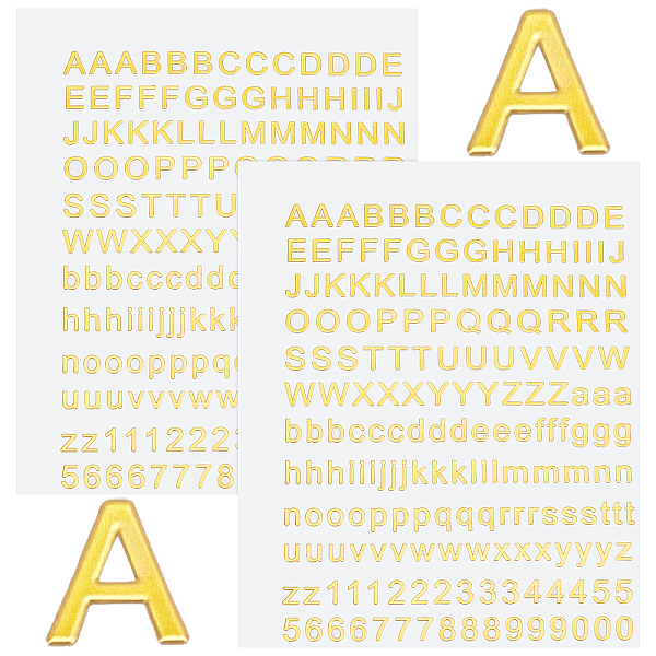 PandaHall GORGECRAFT 2 Sheets Large Alphabet Stickers Gold Glitter Self Adhesive Sticker Script Pantry Labels Scrapbooking Embellishments...
PandaHall GORGECRAFT 2 Sheets Large Alphabet Stickers Gold Glitter Self Adhesive Sticker Script Pantry Labels Scrapbooking Embellishments...