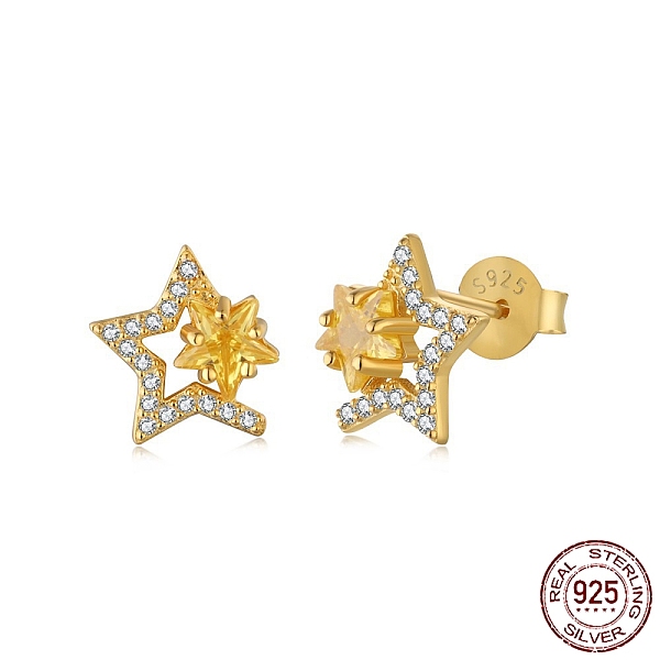 PandaHall Star 925 Sterling Silver Micro Pave Cubic Zirconia Ear Studs for Women, with S925 Stamp, Real 18K Gold Plated, 9.5x9.5mm Sterling...
PandaHall Star 925 Sterling Silver Micro Pave Cubic Zirconia Ear Studs for Women, with S925 Stamp, Real 18K Gold Plated, 9.5x9.5mm Sterling...