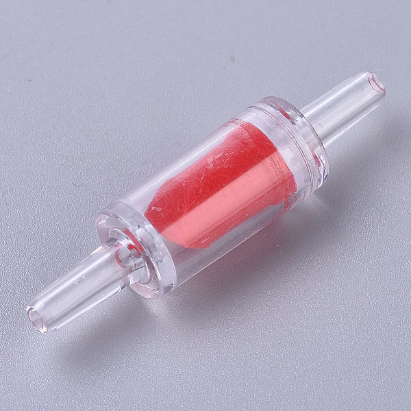 PandaHall Aquarium Air Pump Check Valves, Plastic One Way Non-Return Check Valve, for Fish Tank, Red, 55x13mm, Hole: 2.5~3mm Plastic Red
PandaHall Aquarium Air Pump Check Valves, Plastic One Way Non-Return Check Valve, for Fish Tank, Red, 55x13mm, Hole: 2.5~3mm Plastic Red