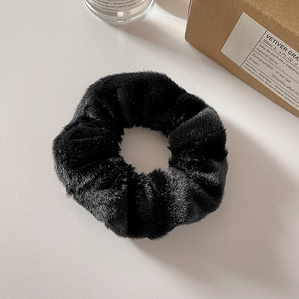 PandaHall Plush Elastic Hair Accessories, for Girls or Women, Scrunchie/Scrunchy Hair Ties, Black, 120mm Cloth Black
PandaHall Plush Elastic Hair Accessories, for Girls or Women, Scrunchie/Scrunchy Hair Ties, Black, 120mm Cloth Black