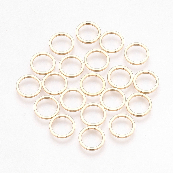PandaHall Brass Linking Rings, Donut, Nickel Free, Real 18K Gold Plated, 10x1mm, Inner Diameter: 7mm Brass Donut
PandaHall Brass Linking Rings, Donut, Nickel Free, Real 18K Gold Plated, 10x1mm, Inner Diameter: 7mm Brass Donut