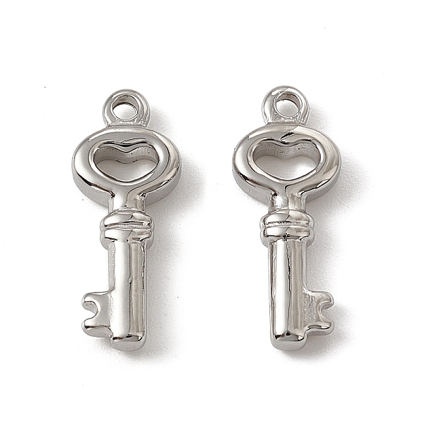 PandaHall 201 Stainless Steel Pendants, Heart Key Charm, Stainless Steel Color, 20x8x3mm, Hole: 1.6mm 201 Stainless Steel Key
PandaHall 201 Stainless Steel Pendants, Heart Key Charm, Stainless Steel Color, 20x8x3mm, Hole: 1.6mm 201 Stainless Steel Key