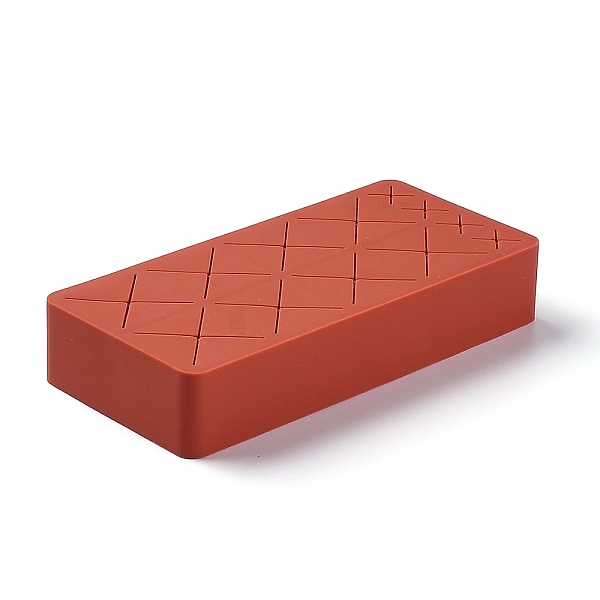 PandaHall Makeup Silicone Storage Box, for Lip Stick Nail Polish, Brushes Eyebrow Pencil and Mascara etc, Rectangle, FireBrick, 133x62x24mm..., Red
PandaHall Makeup Silicone Storage Box, for Lip Stick Nail Polish, Brushes Eyebrow Pencil and Mascara etc, Rectangle, FireBrick, 133x62x24mm..., Red