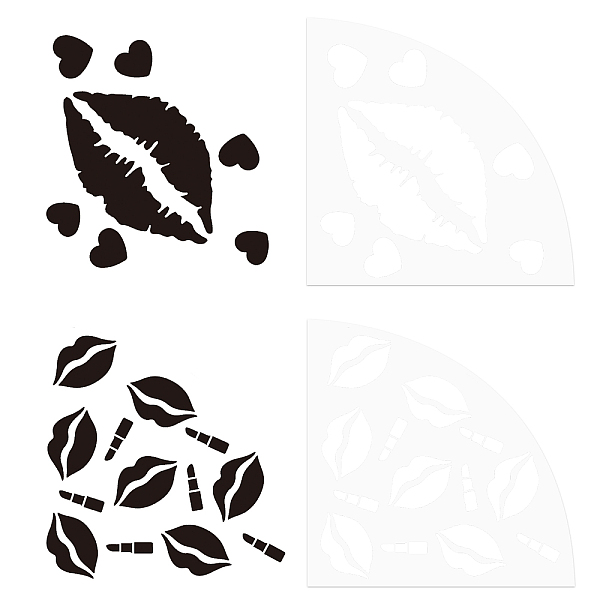 PandaHall Custom Acrylic Tie-Dye Template, Painting Supplies, Fanshaped, Lip Pattern, 20x20x0.25cm, 2pcs/set Acrylic Lip
PandaHall Custom Acrylic Tie-Dye Template, Painting Supplies, Fanshaped, Lip Pattern, 20x20x0.25cm, 2pcs/set Acrylic Lip