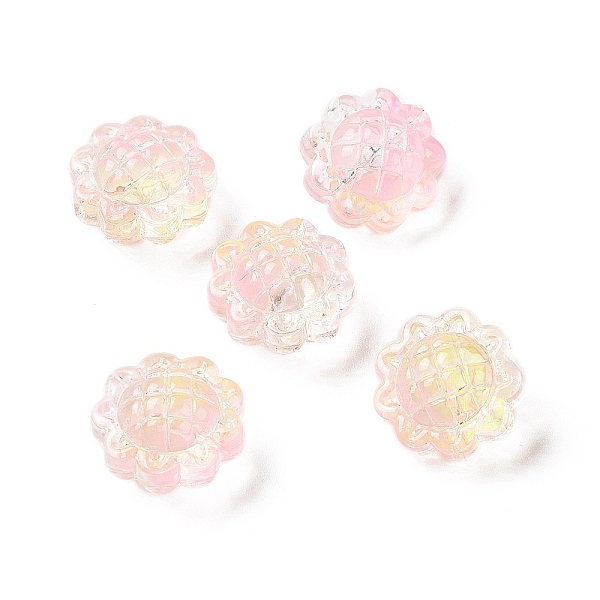 PandaHall Transparent Spray Painted Glass Beads, Sunflower, Pink, 15x10mm, Hole: 1.2mm Glass Flower Pink
PandaHall Transparent Spray Painted Glass Beads, Sunflower, Pink, 15x10mm, Hole: 1.2mm Glass Flower Pink